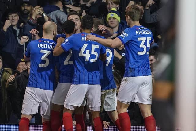 Pompey beat fellow Championship strugglers Cardiff 2-1 thanks to goals from Colby Bishop and Conor Shaughnessy. Picture: Jason Brown/ProSportsImages