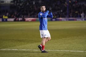 Pompey new boy Adil Aouchiche. Pic: Jason Brown/ProSportsImages