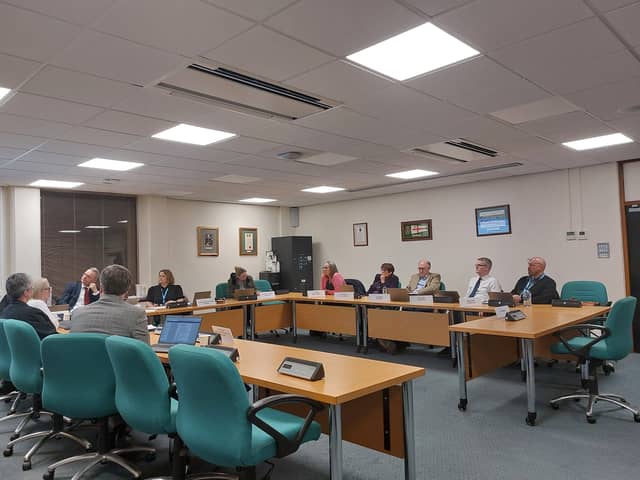 Fareham Borough Council's policy and resources scrutiny panel considered the council tax hike at a meeting on February 12