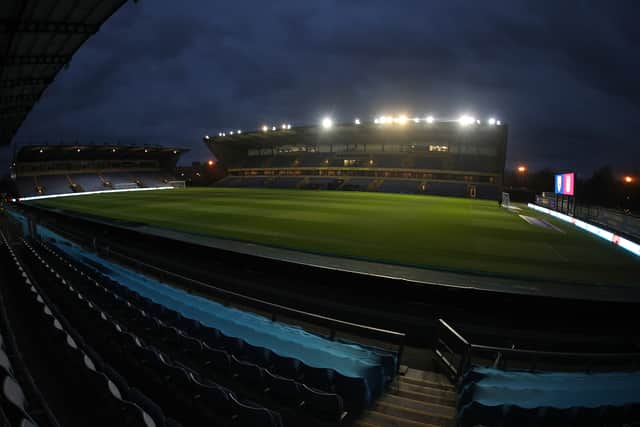 There's been a medical emergency at Pompey's game with Oxford today