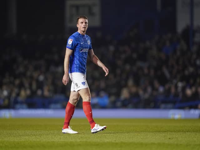 Pompey's Conor Shaughnessy is expected to be out for up to eight weeks, after his Cardiff hamstring injury blow.