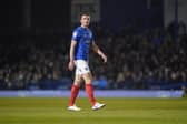 Pompey's Conor Shaughnessy is expected to be out for up to eight weeks, after his Cardiff hamstring injury blow.