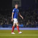 Pompey's Conor Shaughnessy is expected to be out for up to eight weeks, after his Cardiff hamstring injury blow.