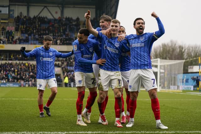 Mark O'Mahony's stoppage-time goal sealed a 2-0 success at Oxford United - for a first Pompey away win in four months. Picture: Jason Brown/ProSportsImages