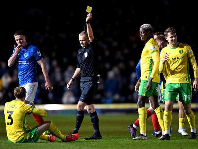 Pompey have a few players who will be hoping to avoid a suspension at this crucial stage of the campaign. Players booked 10 times before and including the 37th-game of the campaign are suspended for two games.