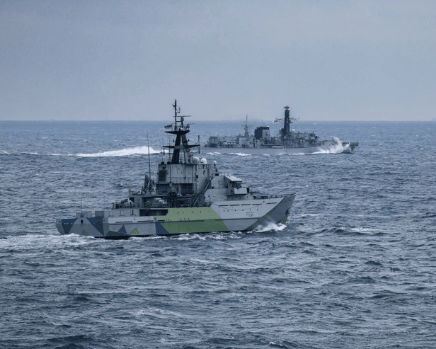 HMS Tyne has returned to sea following a maintenance period.