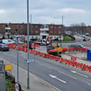 Southbound London Road/Northern Parade junction is closed as a result of the ongoing SGN gasworks