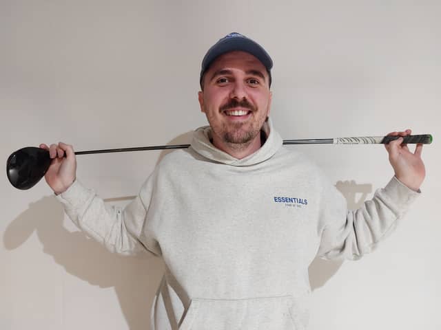 Sam Tozer-Goldacre is opening a golf simulator in Portsmouth called Par Society.