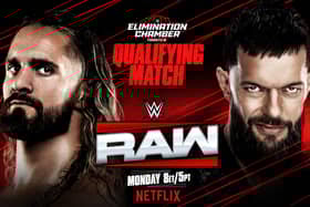 Seth Rollins and Finn Balor battle it out tonight on WWE Raw for the last remaining entry into the hellish Elimination Chamber construction.