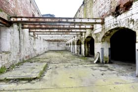 The old Royal Navy Rum Store, a 150-year-old Grade II listed building, is due to be transformed into a mixed-use development with businesses and shops in Gosport. After being heavily used in Victorian times, it has since been left in a dilapidated state.