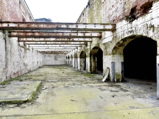 The old Royal Navy Rum Store, a 150-year-old Grade II listed building, is due to be transformed into a mixed-use development with businesses and shops in Gosport. After being heavily used in Victorian times, it has since been left in a dilapidated state.