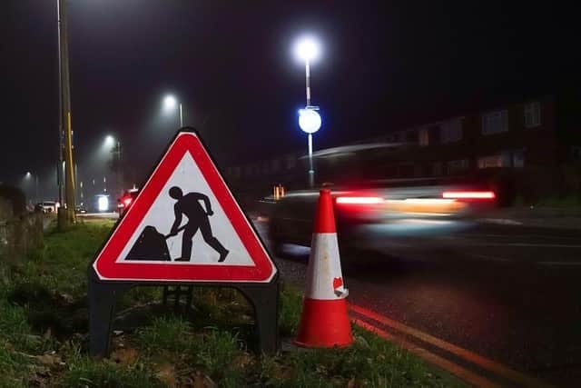 Lane closures in A27 in Titchfield