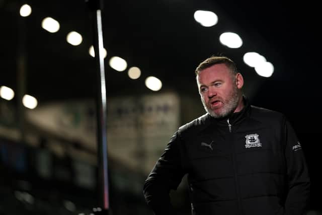 Former Plymouth boss Wayne Rooney