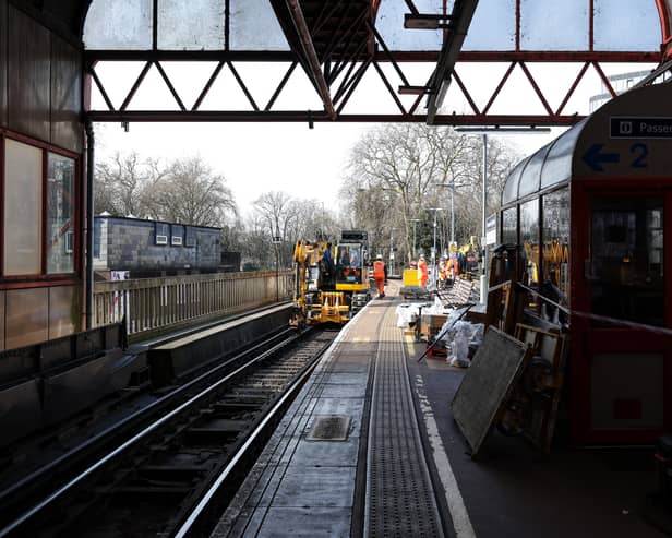 Trains between Portsmouth and London Victoria have been severely disruption due to an electricity failure.
Picture: Chris Moorhouse (180225-33)