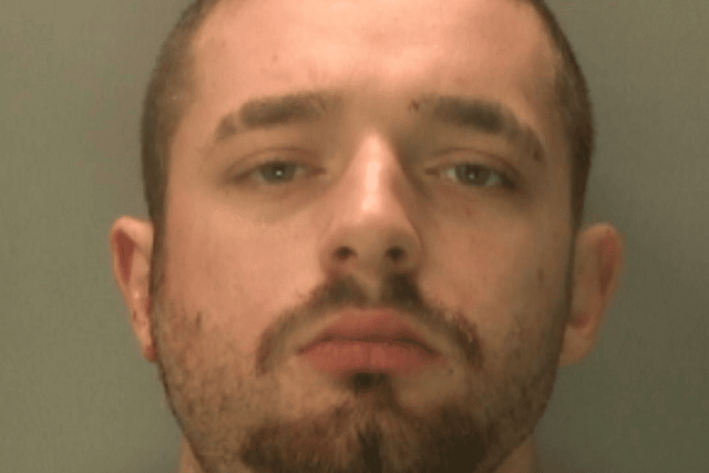 Inde Sneddon, 24, of no fixed address, has been jailed at Portsmouth Crown Court after kicking a police dog, threatening to kill an officer and hurling homophobic abuse at a bus driver.