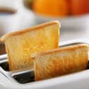 The perfect slice of toast is made from white bread
