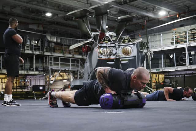 The Royal Navy has a four week pre-joining endurance programme which is recommended for completing the Royal Navy fitness test.