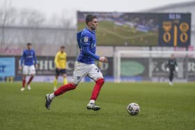 Pompey's Zak Swanson.