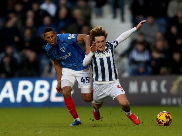 Pompey's Isaac Hayden. Pic: Getty