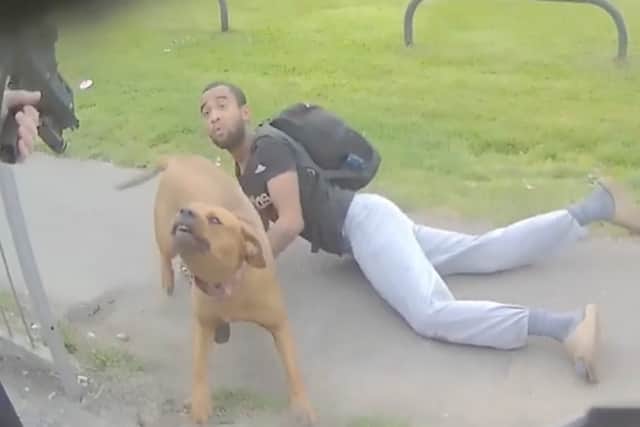 Bodyworn footage shows police arrest Jason Flore for the murder of his partner, 19-year-old Stephanie Marie.