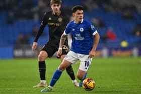 Alex Robertson has been missing for the last few games for Cardiff. He didn't get to play against his former employers Pompey at Fratton Park. 