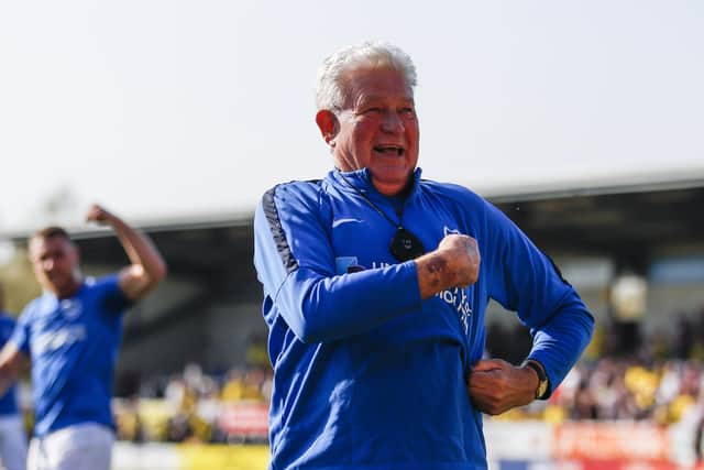 Pompey stalwart Barry Harris.