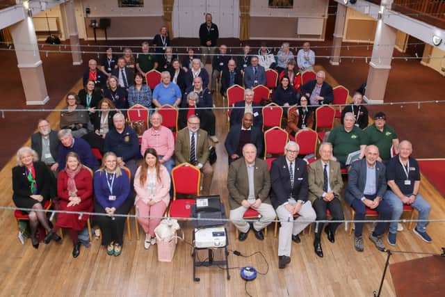 Veterans charity, Veterans Outreach Support (VOS), receives vital funding to keep supporting former military personnel the Royal Maritime Hotel, Portsmouth on Thursday 20th February 2025