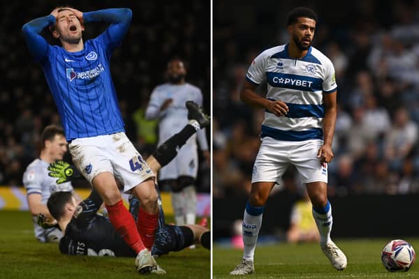 Callum Lang is Pompey's top scorer but he will be out for the remainder of the season. QPR have been without Jake Clarke-Salter for several months.