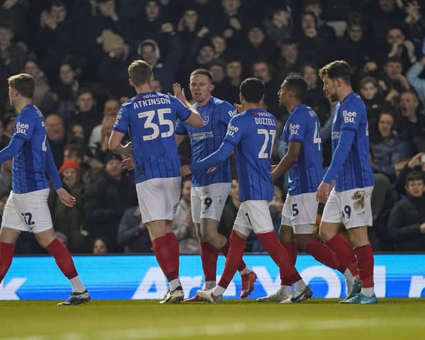 Colby Bishop is one of nine permanent Pompey players whose contract expires at the end of the season