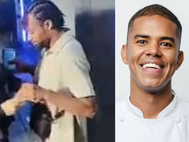 'Monster' heads to nightclub after murdering 'loving chef'.