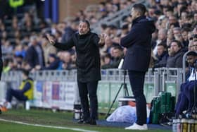 QPR boss Marti Cifuentes in his side's defeat at Pompey