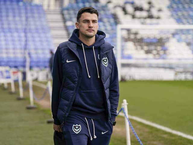 Pompey's Regan Poole is back in action for Pompey. Pic: Jason Brown/ProSportsImages