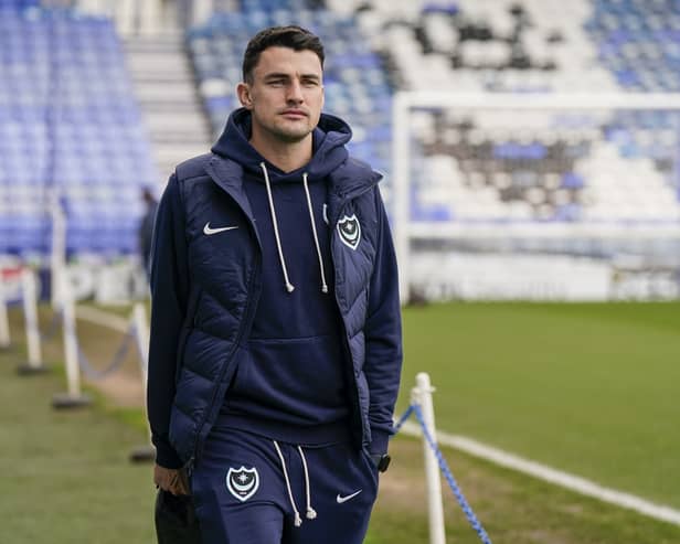 Pompey's Regan Poole. Pic: Jason Brown/ProSportsImages