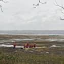 A teenager got caught in the mud at the bottom of Quay Lane, Gosport yesterday afternoon (February 23). Emergency services were on hand to deal with the incident and rescue him from the mud. 