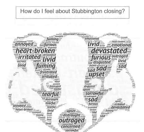 One of the responses Hampshire County Council received after announcing it wanted to close Stubbington Study Centre