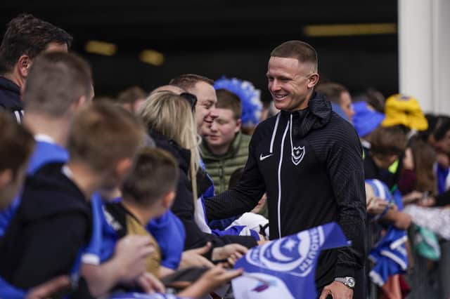 Pompey favourite Colby Bishop has signed a new three-and-a-half year deal at Fratton Park. Picture: Jason Brown/ProSportsImages