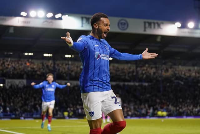 Pompey's Josh Murphy. Pic: Jason Brown