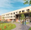 Take a look at some of the plans for a new three storey building to replace the existing Springfield School site. 