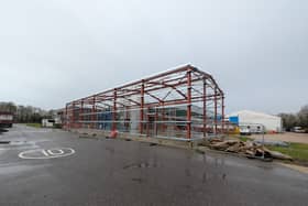 Huhtamaki UK Ltd in Grange Road, Gosport, is already building its new warehouse but does not yet have planning permission