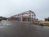 Huhtamaki UK Ltd in Grange Road, Gosport, is already building its new warehouse but does not yet have planning permission