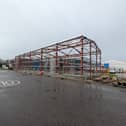 Huhtamaki UK Ltd in Grange Road, Gosport, is already building its new warehouse but does not yet have planning permission