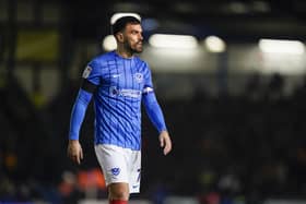 Pompey's Marlon Pack has been backed for a defensive return if necessary by John Mousinho. Pic: Jason Brown/ProSportsImages