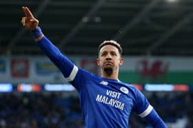 Callum Robinson was Cardiff's match winner in their 1-0 success over fellow strugglers Hull last night. Picture: Ryan Hiscott/Getty Images