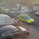 A woman suffered a serious head injury following an assault in Chatsworth Avenue with a 47-year-old man arrested on suspicion of murder.