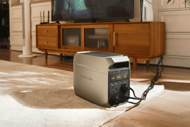 The Delta 3 has enough power to be used as a home backup system