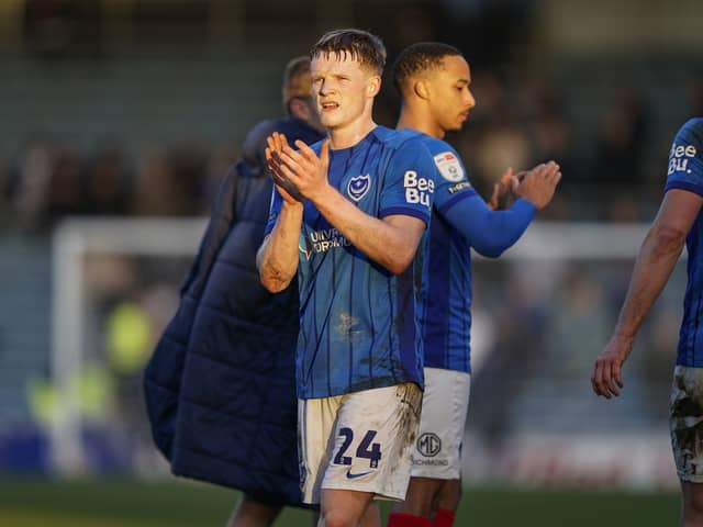 Pompey's Terry Devlin. Picture: Jason Brown/ProSportsImages