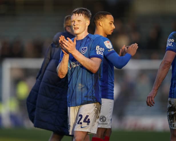 Terry Devlin is loving life at Pompey. Pic: Jason Brown/ProSportsImages