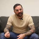 Film star and former boxer, Andy Gatenby talking in an interview