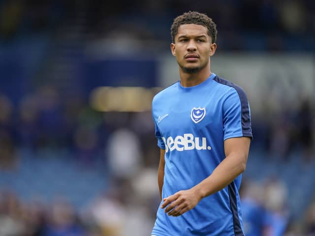 Pompey defender Ibane Bowat