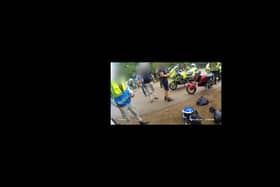 WATCH: Dangerous bikers cause 'carnage' at Horse Trials  
